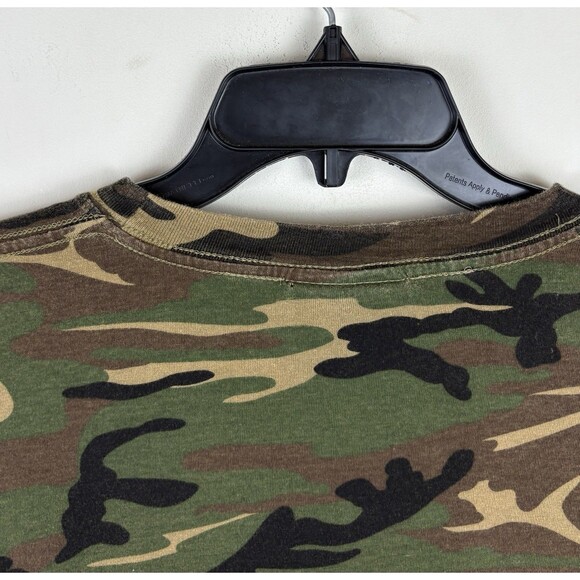 Vintage 90s Y2K Camo T-Shirt / Size XL - Picture 5 of 5